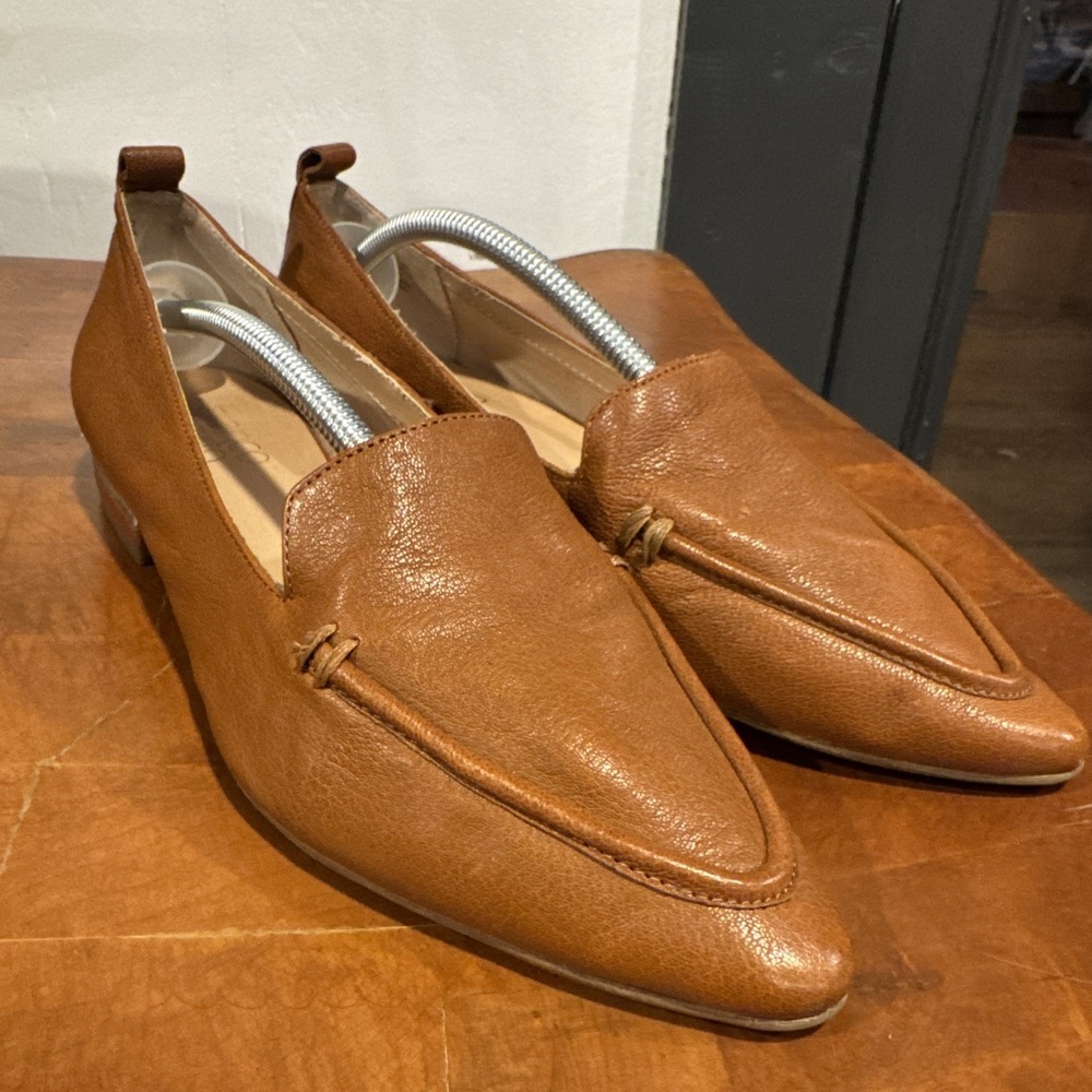 Franco Sarto Womens Susie Brown Loafers Size Size 8.5